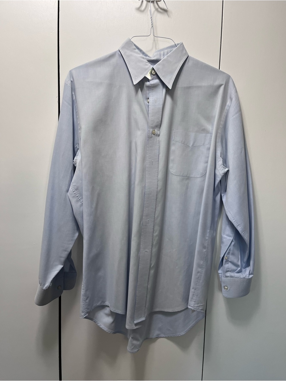 Lands' End Light Blue Men's Dress Shirt